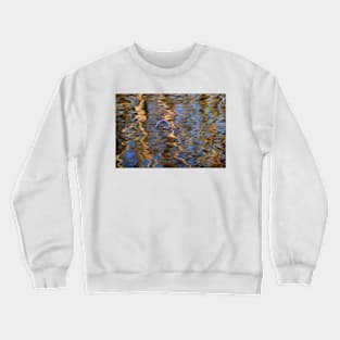 Water reflections & bubble Crewneck Sweatshirt